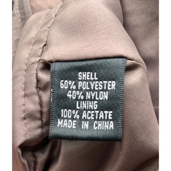 Adrianna Papell Iridescent Chocolate Brown Halter Taffeta Rosette Dress, Size 4 - Picture 9 of 16